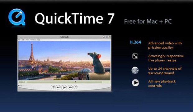 QuickTime Player官方版下载软件简介
